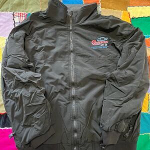 Vintage White Sierra Cooper Chevy•Old•Buicks Lined Workjacket XL